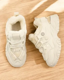 Royalfashion Sneakersy damskie z ociepleniem Poriomo