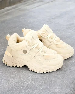 Royalfashion Sneakersy damskie z ociepleniem Poriomo