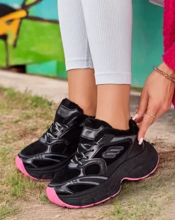 Royalfashion Sneakersy damskie z ociepleniem Cimen