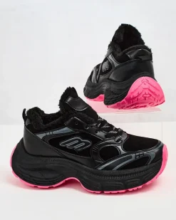 Royalfashion Sneakersy damskie z ociepleniem Cimen