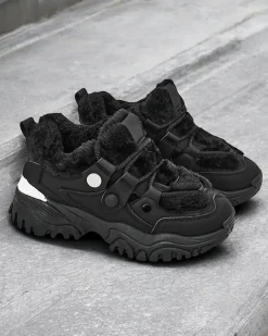 Royalfashion Sneakersy damskie z ociepleniem Poriomo