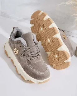 Royalfashion Sneakersy damskie z ociepleniem Caromi