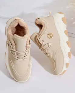 Royalfashion Sneakersy damskie z ociepleniem Caromi