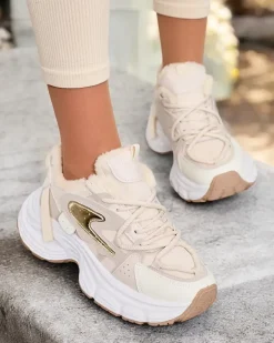 Royalfashion Sneakersy damskie z ociepleniem Nozir