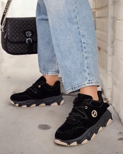 Royalfashion Sneakersy damskie z ociepleniem Caroves