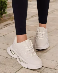 Royalfashion Sneakersy damskie z ociepleniem Comiv