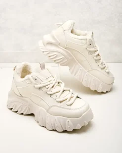 Royalfashion Sneakersy damskie z ociepleniem Wonfi