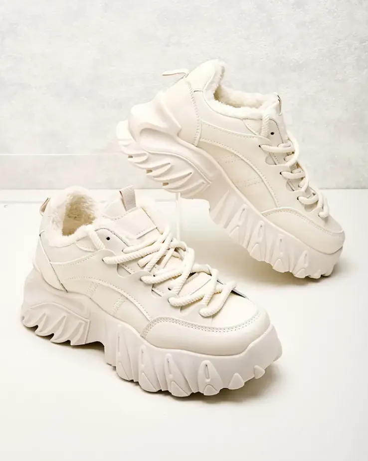 Royalfashion Sneakersy damskie z ociepleniem Wonfi