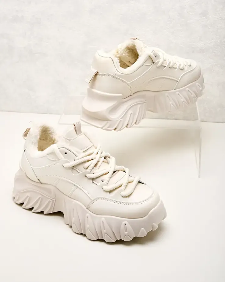 Royalfashion Sneakersy damskie z ociepleniem Wonfi