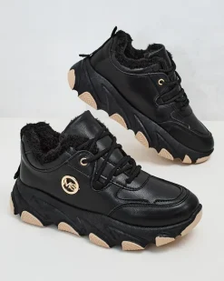 Royalfashion Sneakersy damskie z ociepleniem Aronni