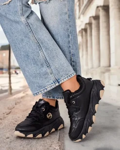 Royalfashion Sneakersy damskie z ociepleniem Aronni