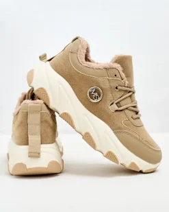 Royalfashion Sneakersy damskie z ociepleniem Aronni