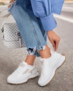 Royalfashion Sneakersy damskie z ociepleniem Terib