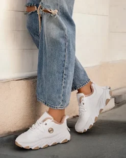 Royalfashion Sneakersy damskie z ociepleniem Aronni