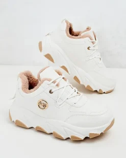 Royalfashion Sneakersy damskie z ociepleniem Aronni