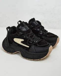 Royalfashion Sneakersy damskie z ociepleniem Nozir