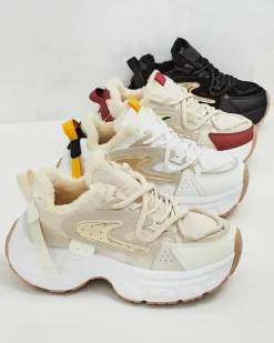 Royalfashion Sneakersy damskie z ociepleniem Nozir