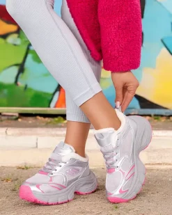 Royalfashion Sneakersy damskie z ociepleniem Cimen