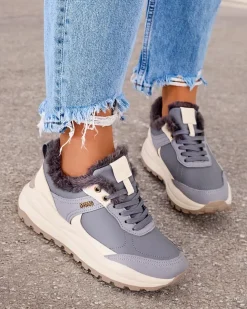 Royalfashion Sneakersy damskie z ociepleniem Zoru