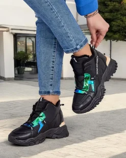 Royalfashion Sneakersy damskie z ociepleniem Potomi