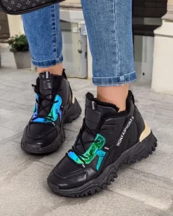 Royalfashion Sneakersy damskie z ociepleniem Potomi