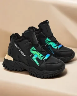 Royalfashion Sneakersy damskie z ociepleniem Potomi