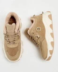 Royalfashion Sneakersy damskie z ociepleniem Caroz