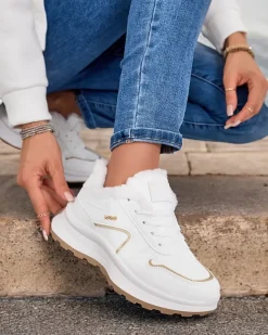 Royalfashion Sneakersy damskie z ociepleniem Ronniz