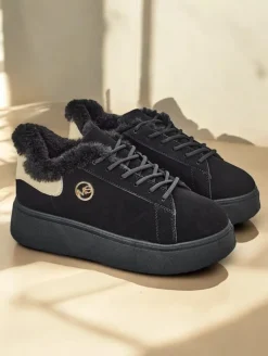 Royalfashion Sneakersy damskie z ociepleniem Romii