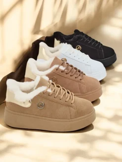 Royalfashion Sneakersy damskie z ociepleniem Romii