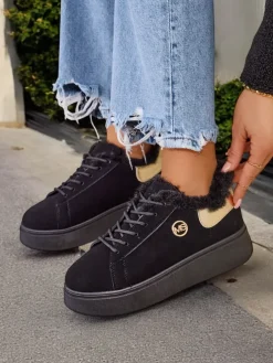 Royalfashion Sneakersy damskie z ociepleniem Romii