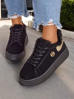 Royalfashion Sneakersy damskie z ociepleniem Romii