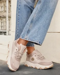 Royalfashion Sneakersy damskie z ociepleniem Caroz