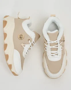 Royalfashion Sneakersy damskie z ociepleniem Aronni