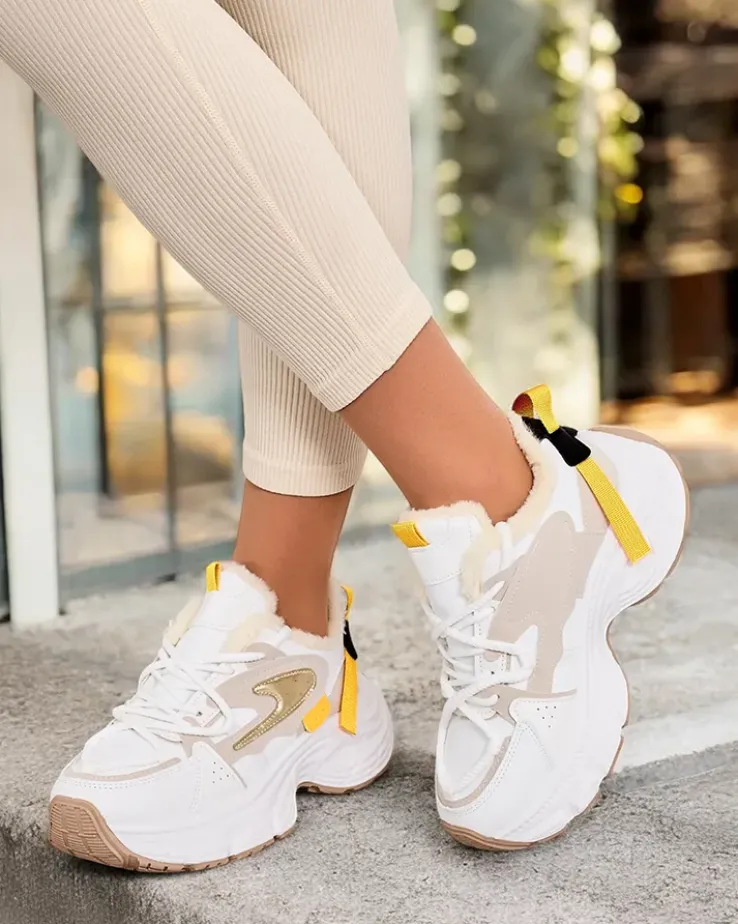 Royalfashion Sneakersy damskie z ociepleniem Nozir