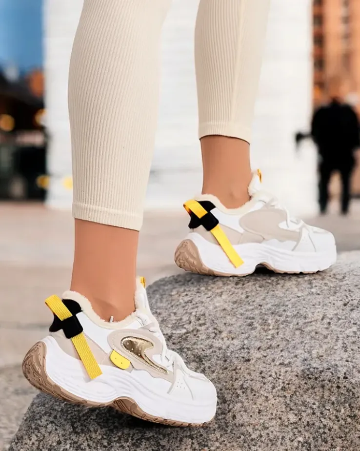 Royalfashion Sneakersy damskie z ociepleniem Nozir