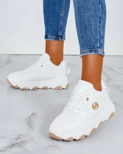 Royalfashion Sneakersy damskie z ociepleniem Caromi