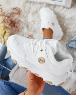 Royalfashion Sneakersy damskie z ociepleniem Caromi