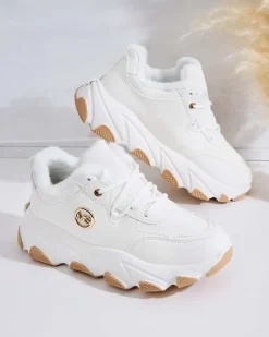 Royalfashion Sneakersy damskie z ociepleniem Caromi