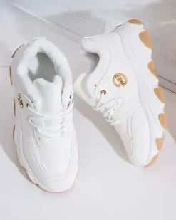 Royalfashion Sneakersy damskie z ociepleniem Caromi