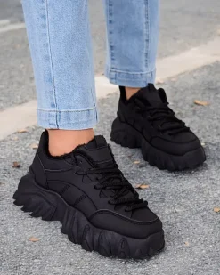 Royalfashion Sneakersy damskie z ociepleniem Wonfi