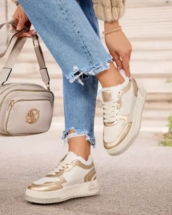 Royalfashion Sneakersy damskie z ociepleniem Garres