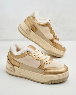 Royalfashion Sneakersy damskie z ociepleniem Garres