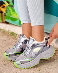 Royalfashion Sneakersy damskie z ociepleniem Cimen