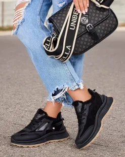 Royalfashion Sneakersy damskie z ociepleniem Terib