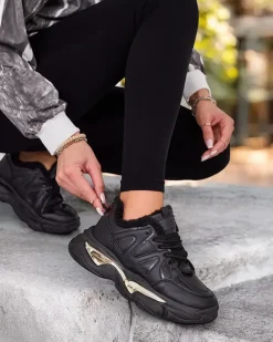 Royalfashion Sneakersy damskie z ociepleniem Comiv