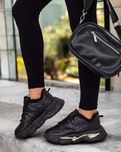 Royalfashion Sneakersy damskie z ociepleniem Comiv