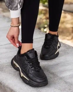 Royalfashion Sneakersy damskie z ociepleniem Comiv