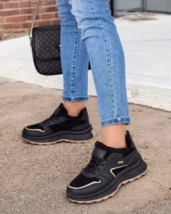 Royalfashion Sneakersy damskie z ociepleniem Ronniz