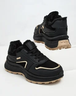 Royalfashion Sneakersy damskie z ociepleniem Ronniz